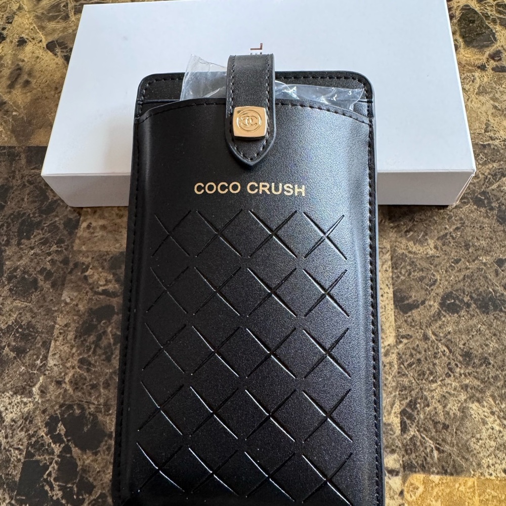 Black Phone Case Chanel